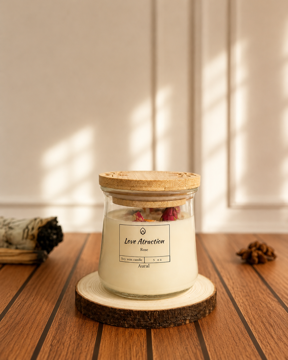 Love Attraction Rose Soy Candle
